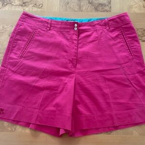 Tommy Bahama Women’s Shorts Color Pink(fuchsia) 98% Cotton Logo